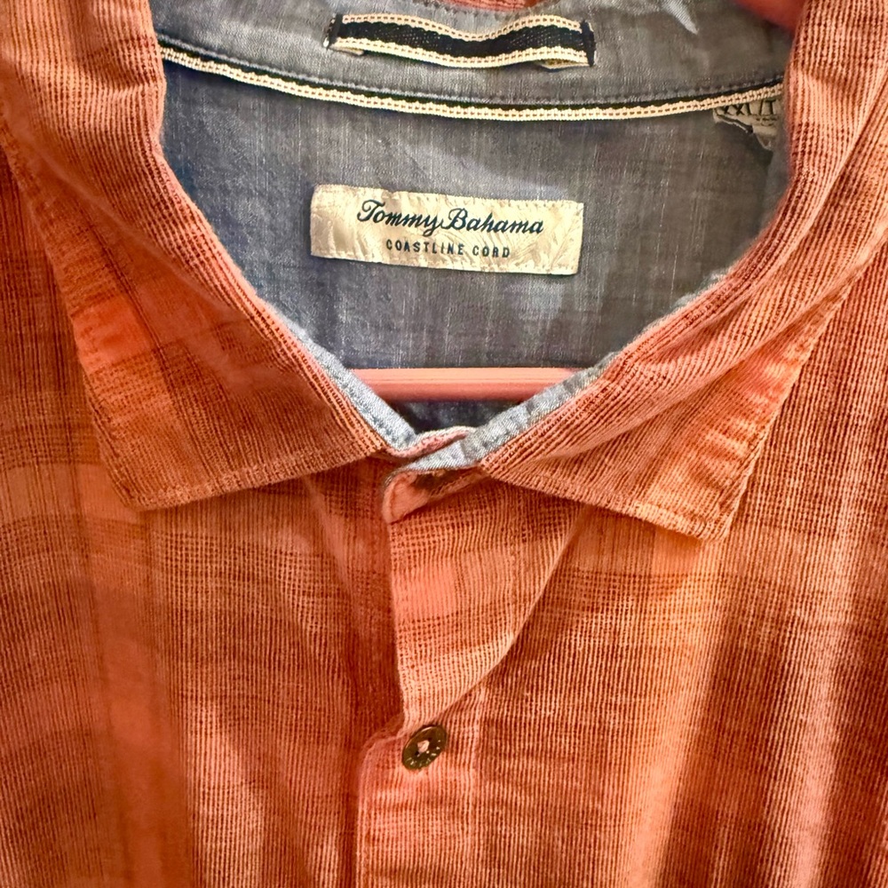 Men’s XXL Tommy Bahama Soft corduroy shirt